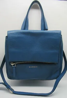 $381.65 • Buy Givenchy Women's Blue 'Pandora' Crossbody Tote