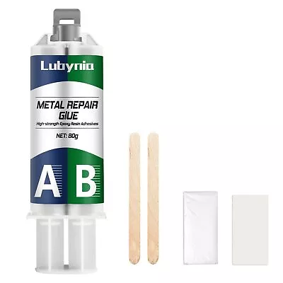 Metal Glue High-Strength Metal To Metal Glue 1 Pack Metal Glue Heavy Duty Hig... • $15.32