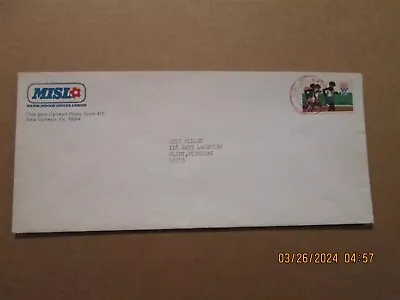 MISL Major Indoor Soccer League Vintage 1980's League Logo Business Envelope • $25