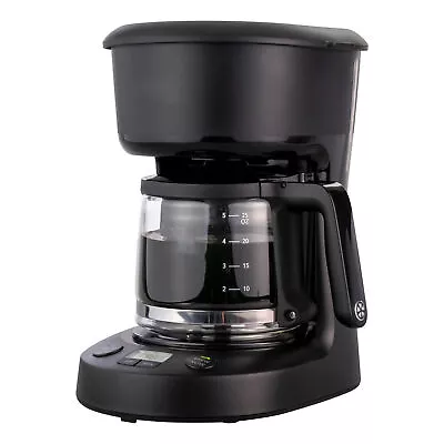 Programmable Coffee Maker Mini Brew Self-Closing25 Oz.5-CupBlack • $24.88