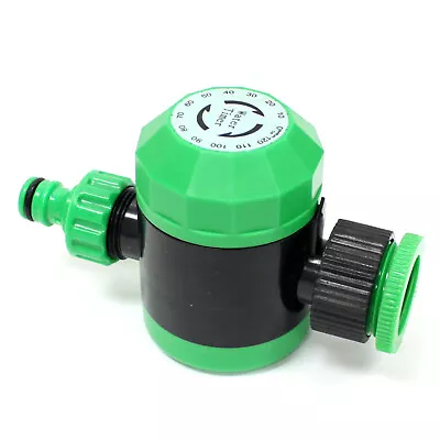 Manual Mechanical Water Timer Garden Hose Irrigation Controller Auto Shut Off • $14.99