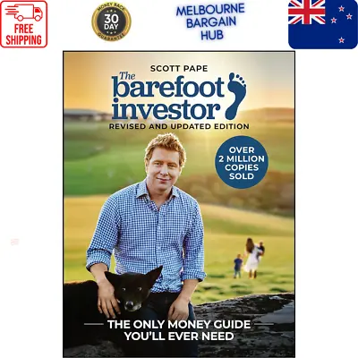 The Barefoot Investor Book By Scott Pape 2022 Revised Version • $22.83