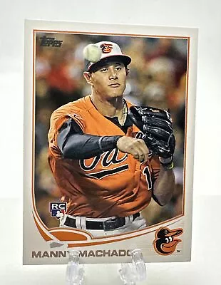 Manny Machado 2013 Topps Baseball RC #270 Baltimore Orioles (See Description) • $4