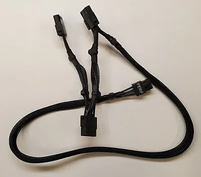 EVGA 6-pin To 3x 4-Pin Perif/Molex Connectors Single Cable (P/N: W001-00-000137) • $9