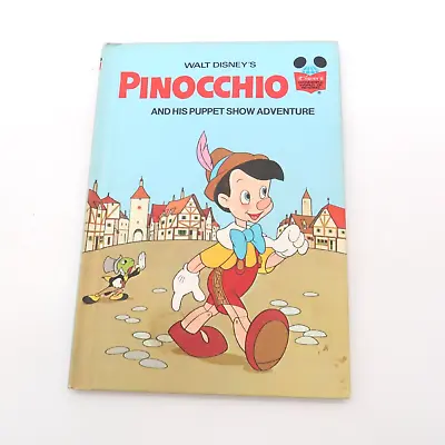 Vintage Disney Wonderful World Of Reading Pinocchio & His Puppet Show Adventure • $6.60