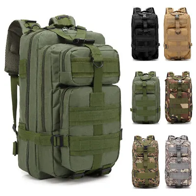 45L Hunting Backpack Outdoor Military Rucksack Tactical Camping Hiking MOLLE Bag • $52.99