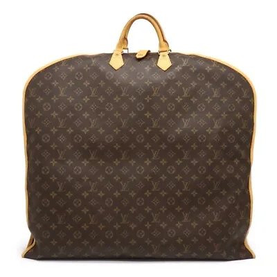 Louis Vuitton Monogram Garment Bag Travel Carry Case Brown 63x52cm Pre-owned • $1499