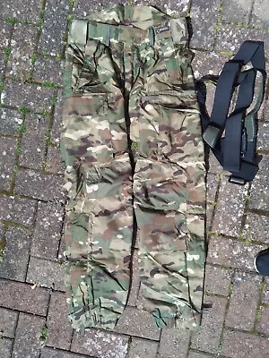 Taiga Goretex Waterproof Trousers Lined Multicam Medium • £71