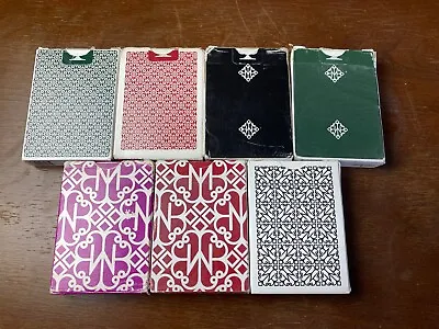 Ellusionist Playing Cards Lot Madison Rounders  Dealers Hustlers Revolvers • $50