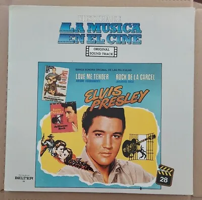 Elvis Presley Love Me Tender/Jailhouse Rock LP Spain Excellent • $49