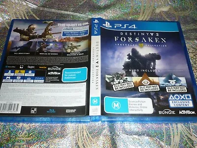 Destiny 2 Forsaken Legendary Collection (sony Ps4 Game  M) (p149425-2 A) • $20.99