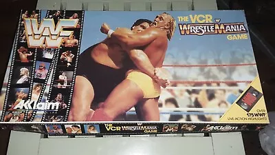 Vintage Akklaim WWF The VCR Wrestlemania Game 1988 Hulk Hogan Andre The Giant • $23.99