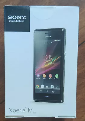 Sony Xperia M C2004 - 4GB - 1GB RAM 4  GSM Black (Unlocked) Smartphone NEW • $59.99