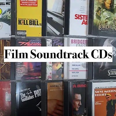 Motion Picture Soundtracks (TV/Film O.S.T) CD Albums - Pick From A Choice • £4