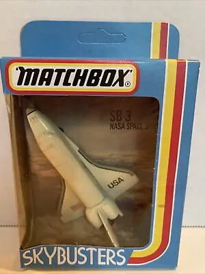 Vintage 1981 Matchbox Skybusters SB3 NASA Space Shuttle Diecast NIB • $18