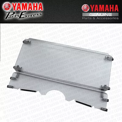 2004 - 2013 Yamaha Rhino 450 660 700 Yxr Oem Folding Poly Windshield Assembly • $469.95