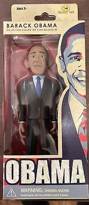 Barack Obama Action Figure We Can Believe In Jailbreak Toys In Original Box 2007 • $15