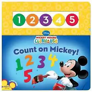 Count On Mickey! (Mickey Mouse Clubhouse) - Board Book By Disney Books - Good • $5.80