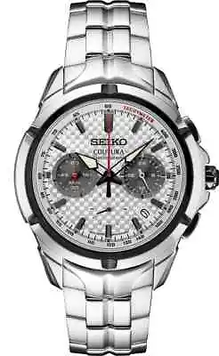 Seiko Coutura Chronograph Men Watch Motor Sport SSB433 • $348.99