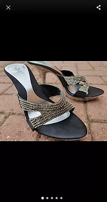 Womens Size 5 Unze Platform Heeled Sandals • £18