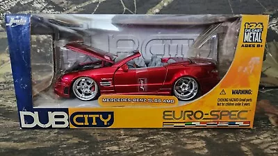 Jada 1:24 Mercedes Benz Sl65 Amg Euro-spec Diecast Metal Model Car Dub City Dd • $59.99