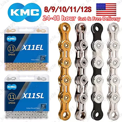 KMC ​​EL SL 8/9/10/11/12 Speed MTB Road Bike Chain Missing Link For Campy SRAM • $9.94