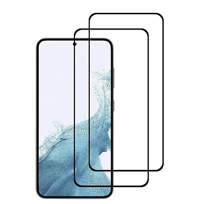 Full Glue Tempered Glass Screen Protector For Samsung Galaxy S7 S8 S9 S10 S23 S9 • £5.95