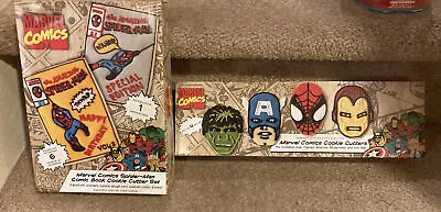 Williams Sonoma Marvel Cookie Cutters Hulk Iron Man Capt America Spider Man Lot • $20