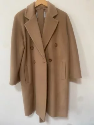 Max Mara Women 101801 Icon Coat New Size 0 • $1150