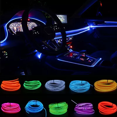 Multicolor Car Interior Accessories Atmosphere Decor LED Light Lamp Wire Strip • $7.65