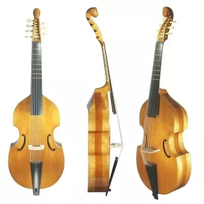 Baroque Model Song Profession Maestro 7 String 27  Viola Da Gamba Carving Scroll • $1079.10