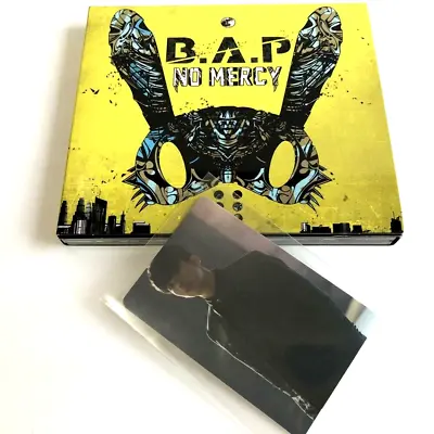 B.A.P Bap NO MERCY JAPAN CD+DVD+PHOTOCARD • $17.63