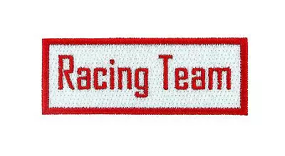 Patch Embroidered Backpack Racing Team Biker Motorcycle Thermoadhesive Vintage • $2.70