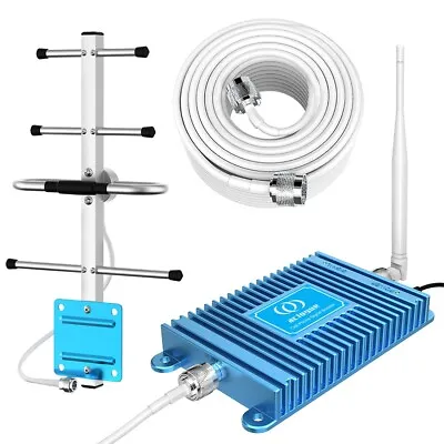 Home Cell Phone Signal Booster Verizon 5G 4G Band 12/13/17 Cell Signal Booster • $58.99