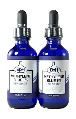 Biopharm Methylene Blue 1% USP (Pharmaceutical) Grade: 2×50 ML Twin Pack G • $84.73