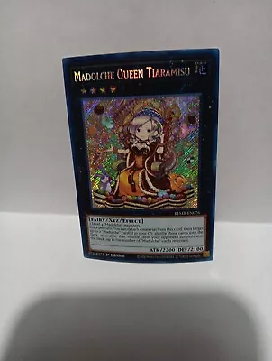 Yu-Gi-Oh! TCG Madolche Queen Tiaramisu Battles Of Legend: Monstrous Revenge BLM… • $0.99