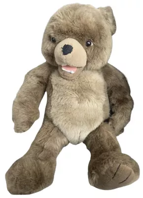 Vtg Little Bear Laughing Plush Toy 16  Kidpower 1998 Maurice Sendak Works • $25