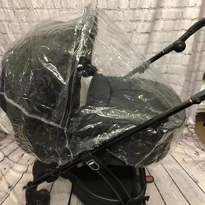 PVC Raincover Rain Zip Access To Fit Mamas & Papas M & P Sola Pram Or Pushchair • £25.99