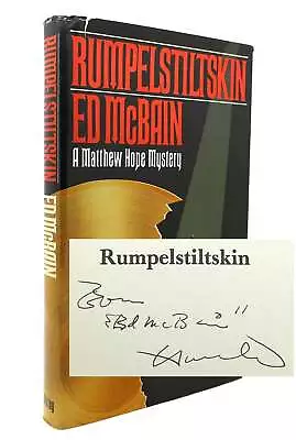 Ed McBain RUMPELSTILTSKIN Signed 1st 1st Edition 1st Printing • $86.19