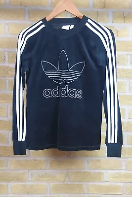 Womens Adidas Originals Velour Tracksuit Size 6 • £18.24