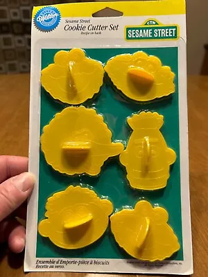 Set Of 6 Sesame Street Character Cookie Cutters By Wilton • $10