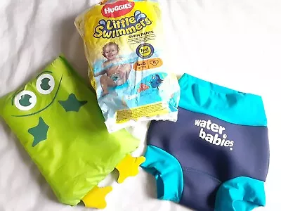 Happy Nappy Waterbabies  XL Bundle With Changing Matt And Swimming... • £4