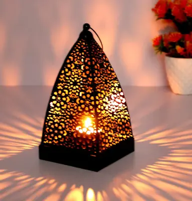 $59.99 • Buy 11 Moroccan Turkish Metal Table/Garden Lamp Exclusive Night Light Wedding Décor 