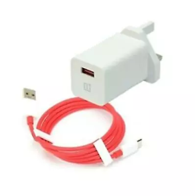 $9.56 • Buy Genuine OnePlus UK/EU 6T 6 5T 5 3T 3 USB Type-C Charger 4Amp Adapter & Or Cable