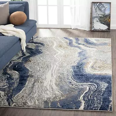 Luxe Weavers Marble Abstract Area Rug • $64