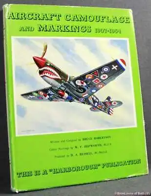 Aircraft Camouflage And Markings 1907-1954/Robertson; 1961; (ill Hepworth) HB+DJ • £34