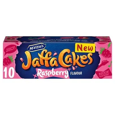 McVities Jaffa Cakes Raspberry 10 Cakes Fast Free Dispatch • £6.99