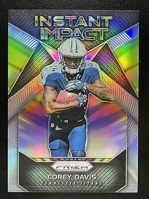 2017 Panini Prizm #4 Corey Davis Instant Impact Prizm RC Tennessee Titans • $0.99