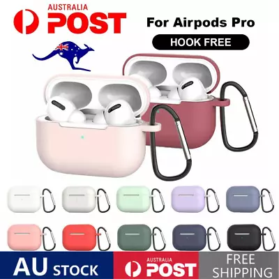 Airpods Pro Case Soft Silicone Shockproof Slim Protective Cover Apple Airpods AU • $4.50