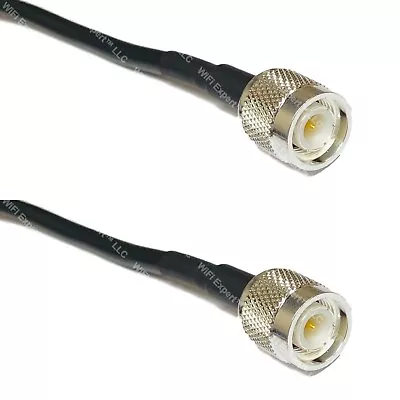 USA-CA RG58 TNC MALE To TNC MALE Coaxial RF Pigtail Cable • $14.74